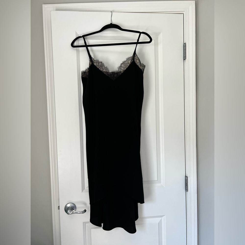 BCBGMaxazria High-low Slip Dress